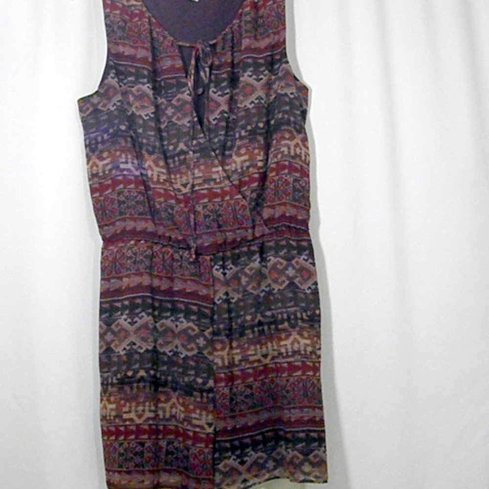 BCBG multi Color Crossover Romper - Picture 4 of 7